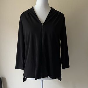 NWT tahari zip up blouse